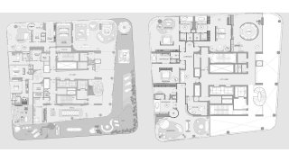 Apartment floor plan, 5 bedrooms in OCEANO No. 11015